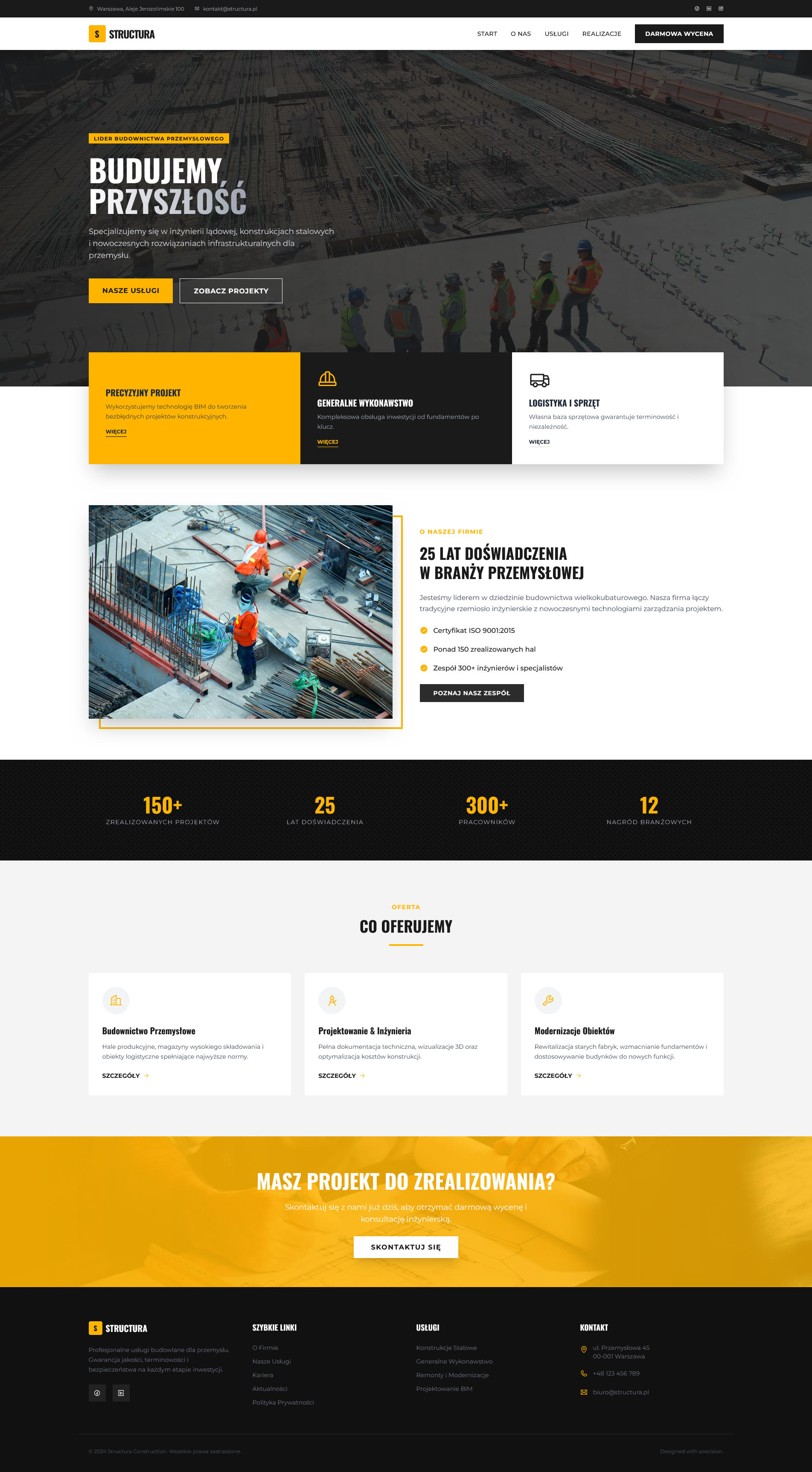 Przykładowa realizacja — strona Teatru Klasyki Polskiej